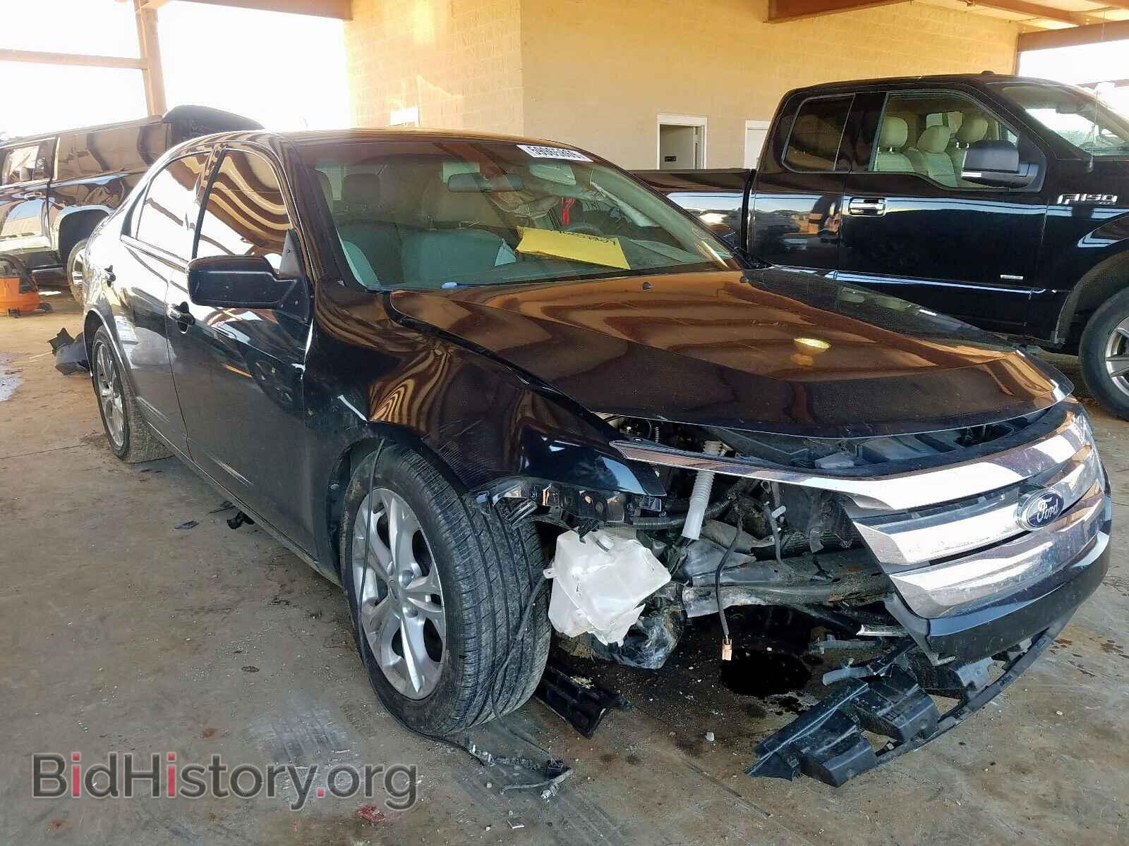 Photo 3FAHP0HA7CR295779 - FORD FUSION SE 2012
