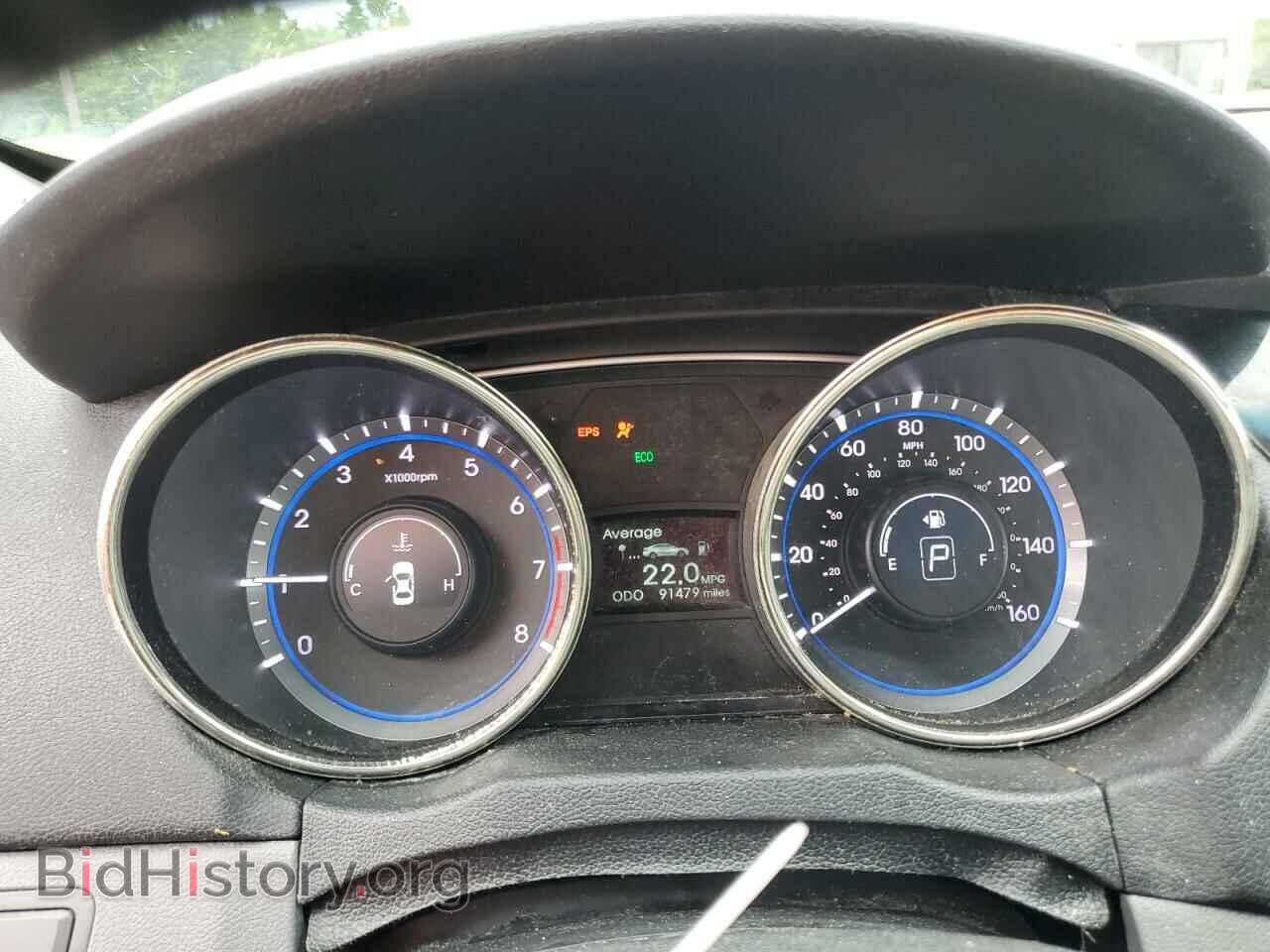 2012 HYUNDAI SONATA - VIN: 5NPEC4AC0CH350314 - Фото 9