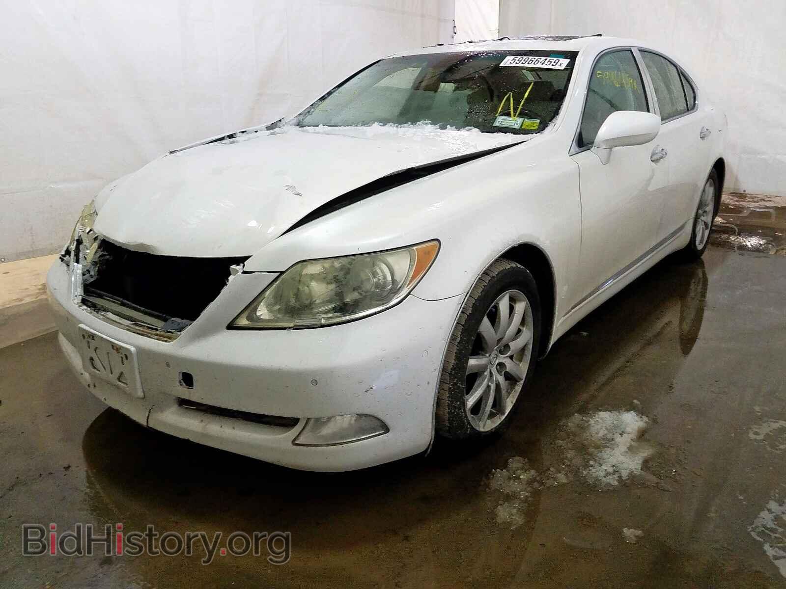 2007 LEXUS LS460 - VIN: JTHBL46F875022665 - Фото 2