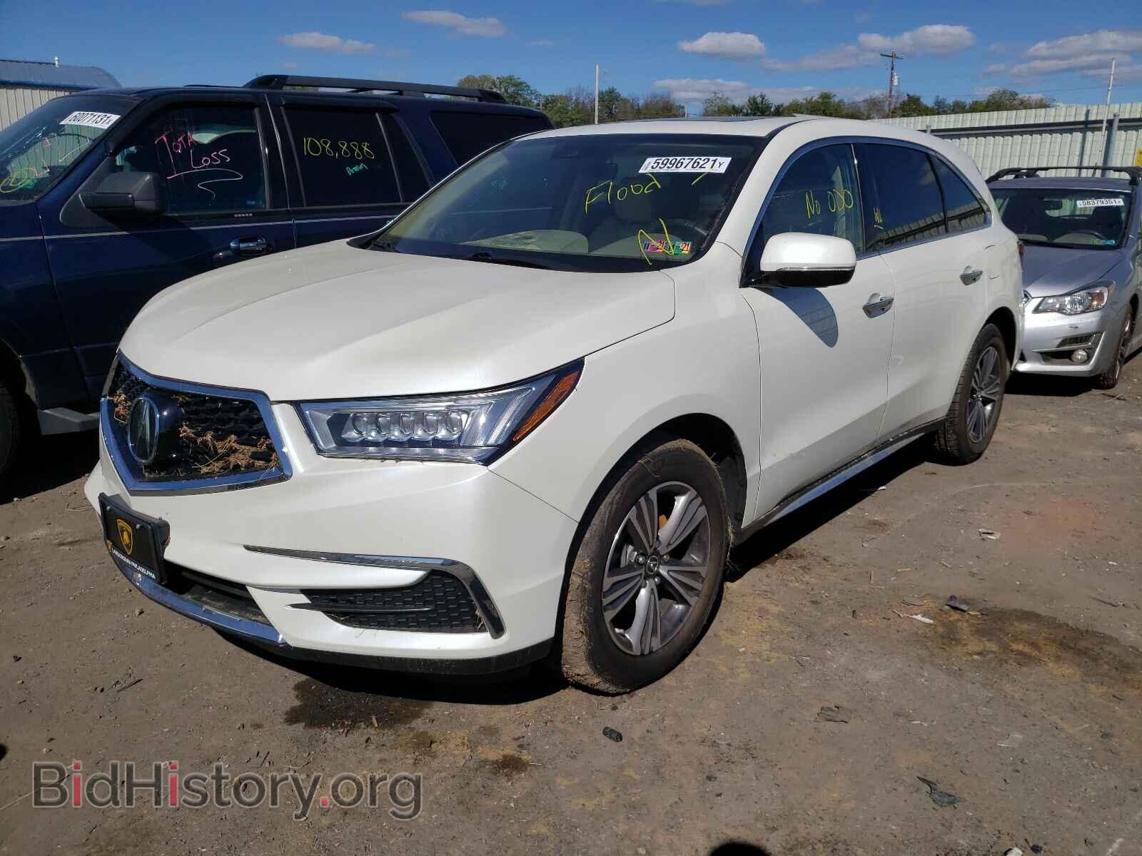 2017 ACURA MDX - VIN: 5FRYD4H30HB016935 - Фото 2