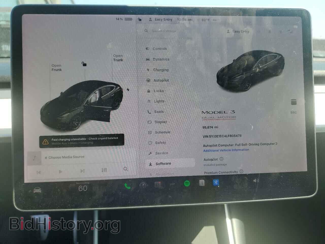 2020 TESLA MODEL 3 - VIN: 5YJ3E1EC4LF805478 - Photo 9