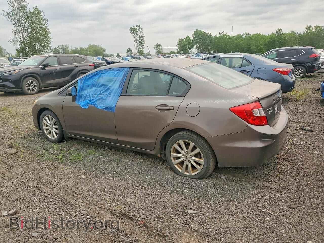 2012 HONDA CIVIC - VIN: 2HGFB2F54CH006825 - Фото 2