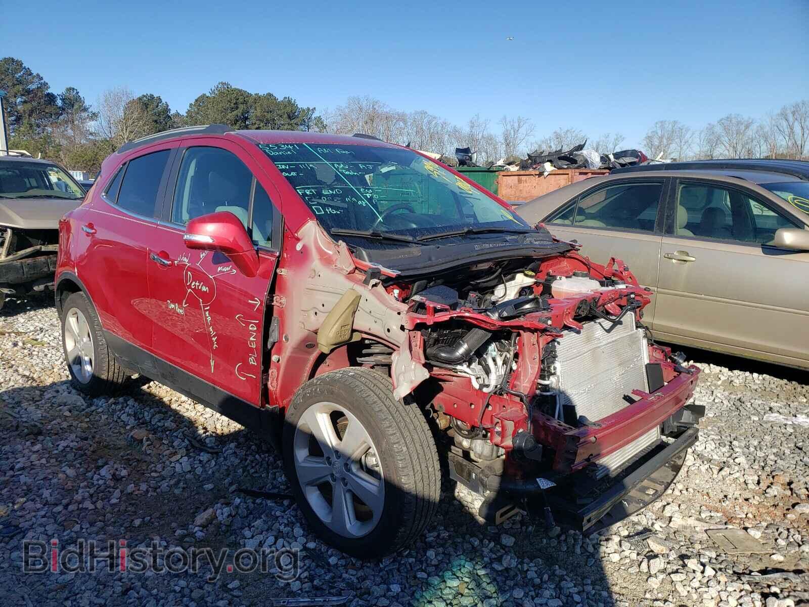 Фотография KL4CJASB3GB596437 - BUICK ENCORE 2016