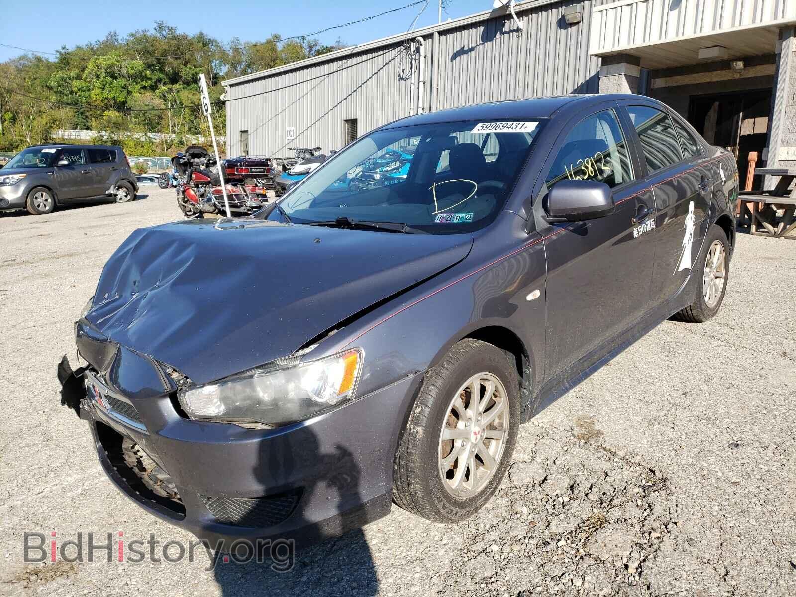 2010 MITSUBISHI LANCER - VIN: JA32U2FU6AU008468 - Фото 2