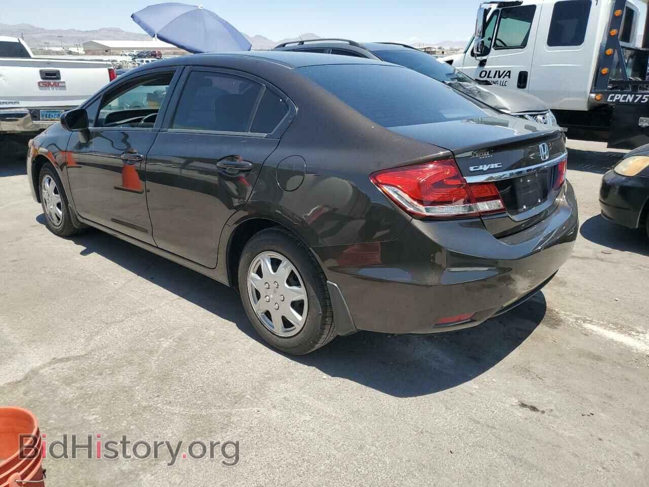 2014 HONDA CIVIC - VIN: 2HGFB2F50EH521324 - Фото 2