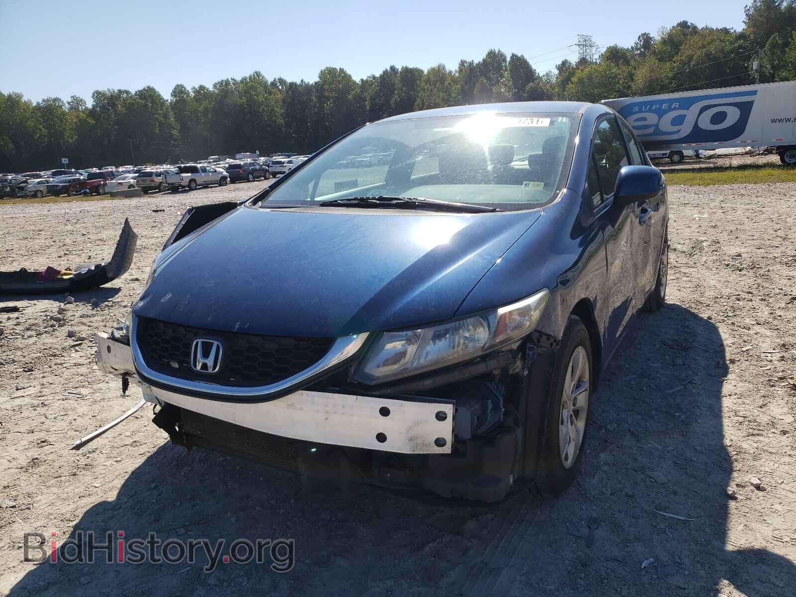 2013 HONDA CIVIC - VIN: 2HGFB2F58DH530593 - Фото 2
