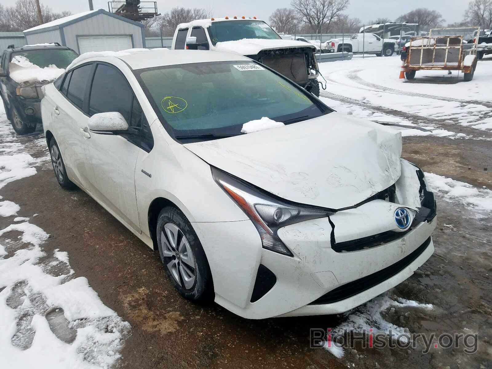 Photo JTDKARFU8G3020333 - TOYOTA PRIUS 2016