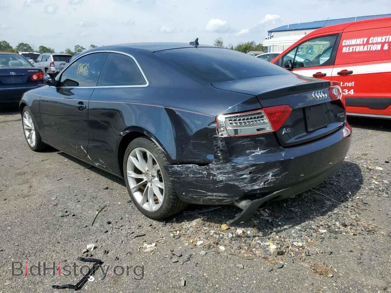 2013 AUDI A5 - VIN: WAULFAFR2DA059104 - Фото 3