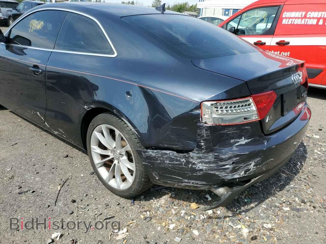 2013 AUDI A5 - VIN: WAULFAFR2DA059104 - Фото 9