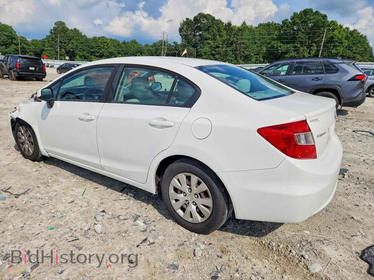 2012 HONDA CIVIC - VIN: 2HGFB2F54CH581331 - Фото 2