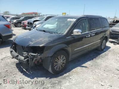 2015 Chrysler MINIVAN Touring L, черный — VIN 2C4RC1CG2FR609893, Copart