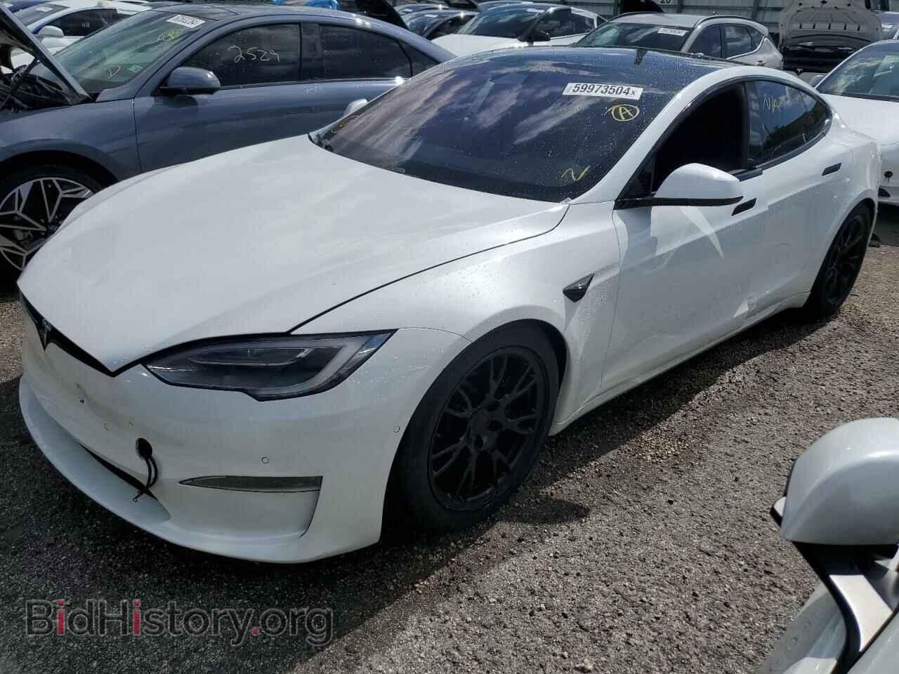 Photo 5YJSA1E69MF442016 - TESLA MODEL S 2021