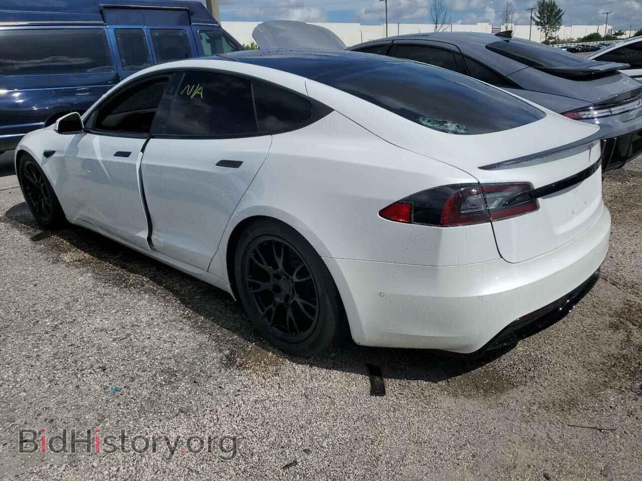2021 TESLA MODEL S - VIN: 5YJSA1E69MF442016 - Фото 2