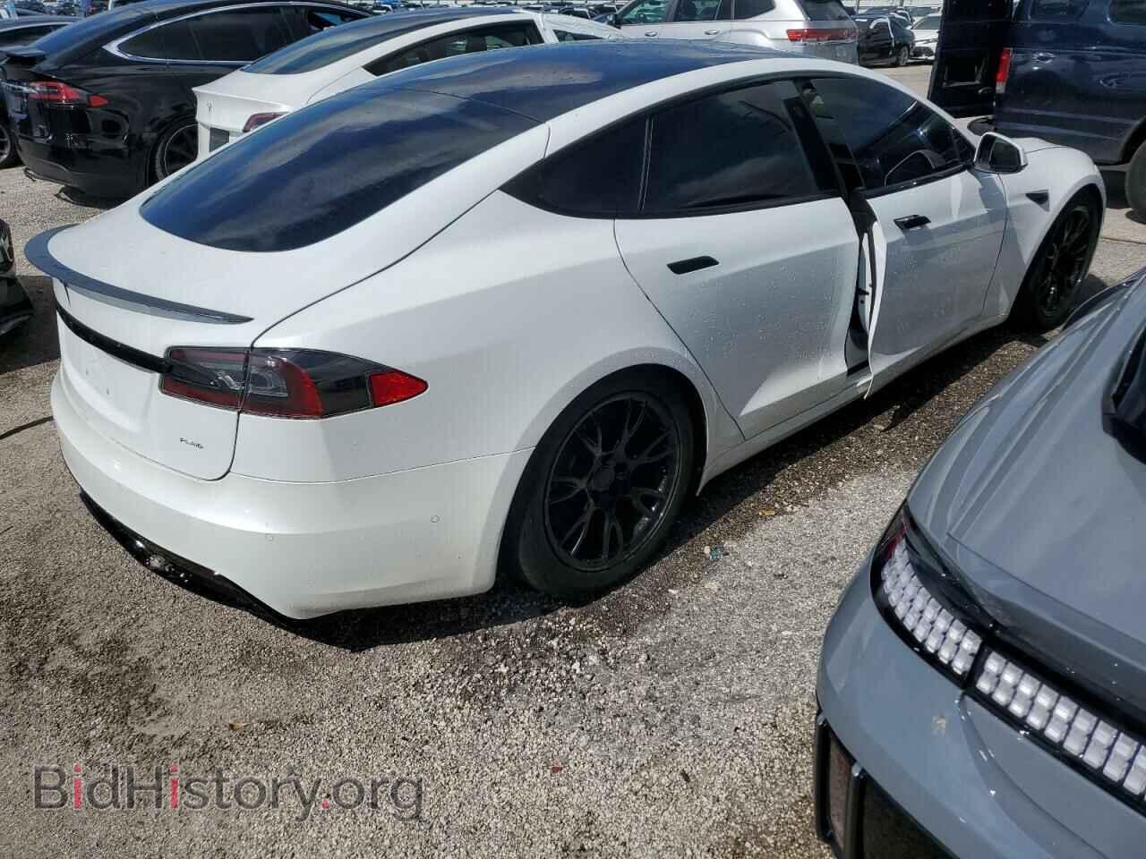 2021 TESLA MODEL S - VIN: 5YJSA1E69MF442016 - Фото 3