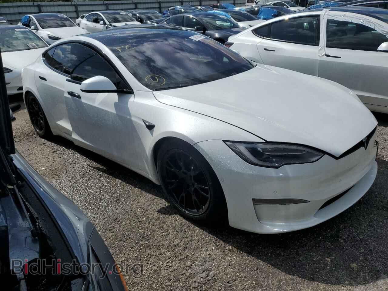 2021 TESLA MODEL S - VIN: 5YJSA1E69MF442016 - Фото 4