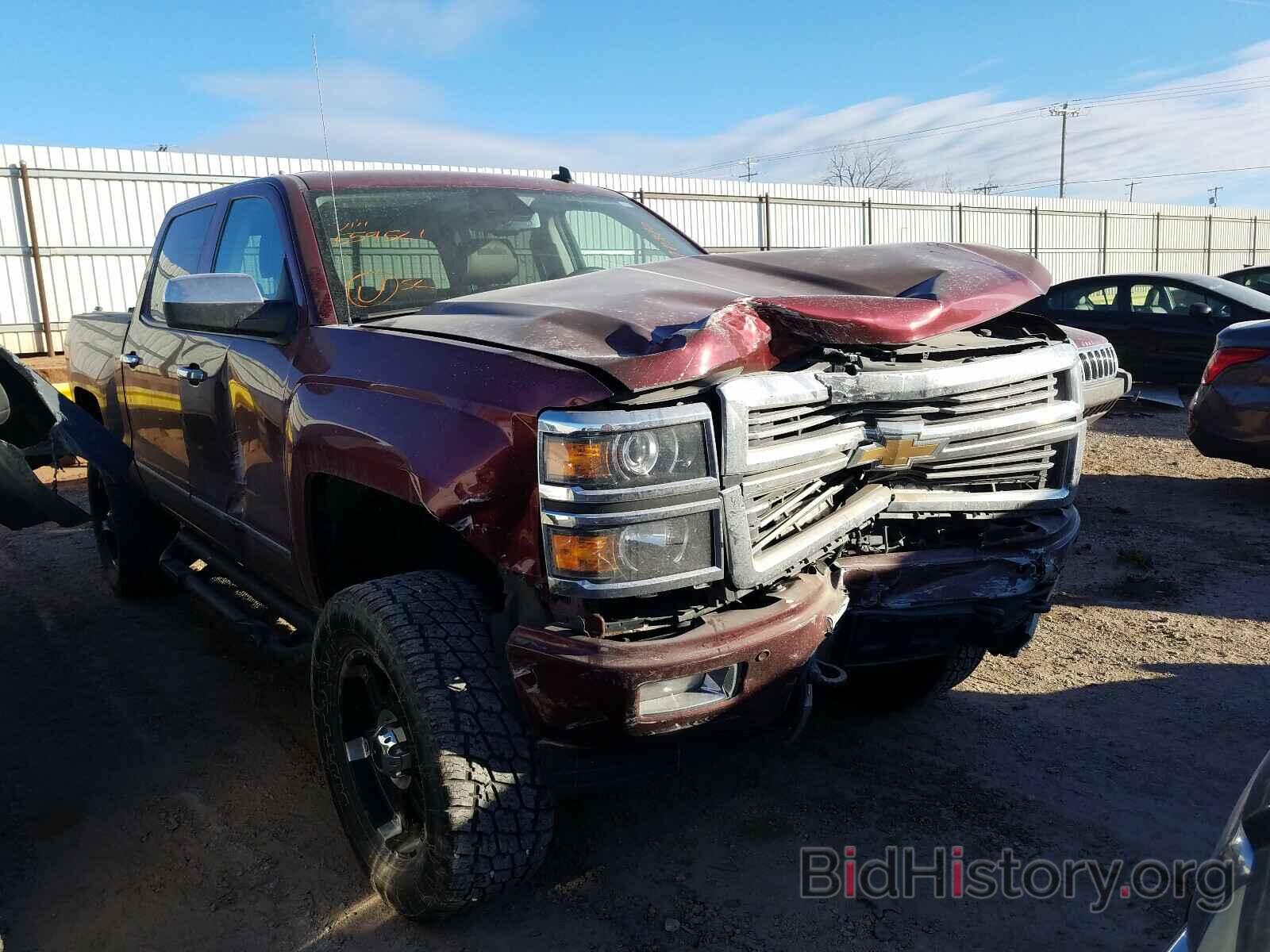 Photo 3GCUKTEJ2EG559521 - CHEVROLET SILVERADO 2014