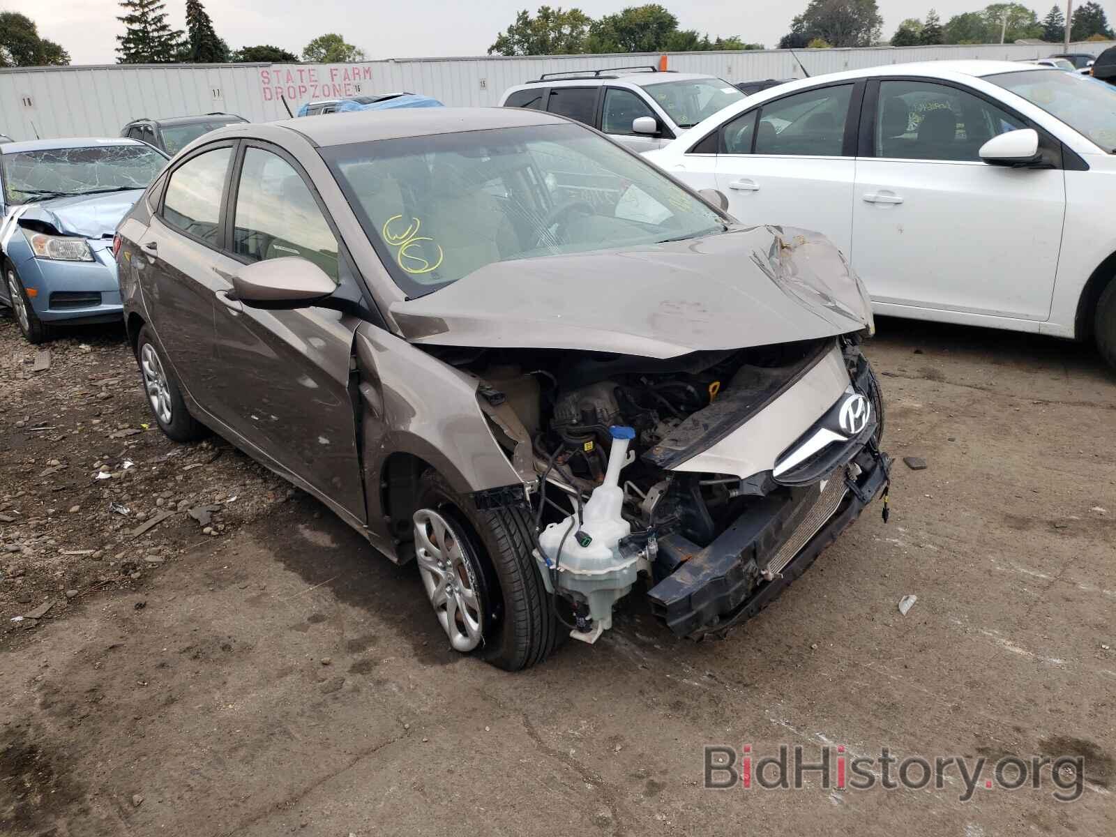 Photo KMHCT4AE7EU671702 - HYUNDAI ACCENT 2014