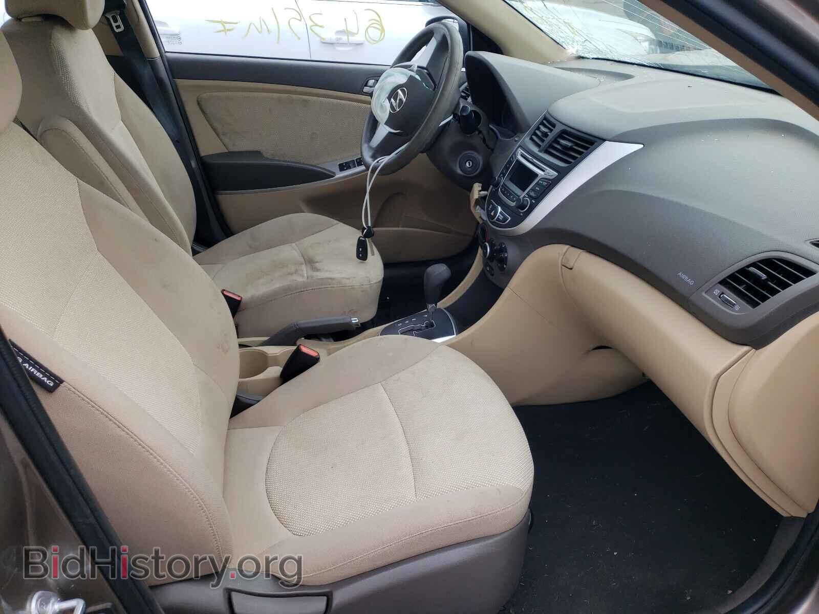 2014 HYUNDAI ACCENT - VIN: KMHCT4AE7EU671702 - Фото 5