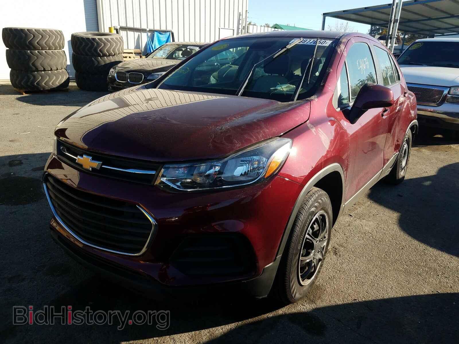 2017 CHEVROLET TRAX - VIN: 3GNCJKSB3HL273699 - Photo 2