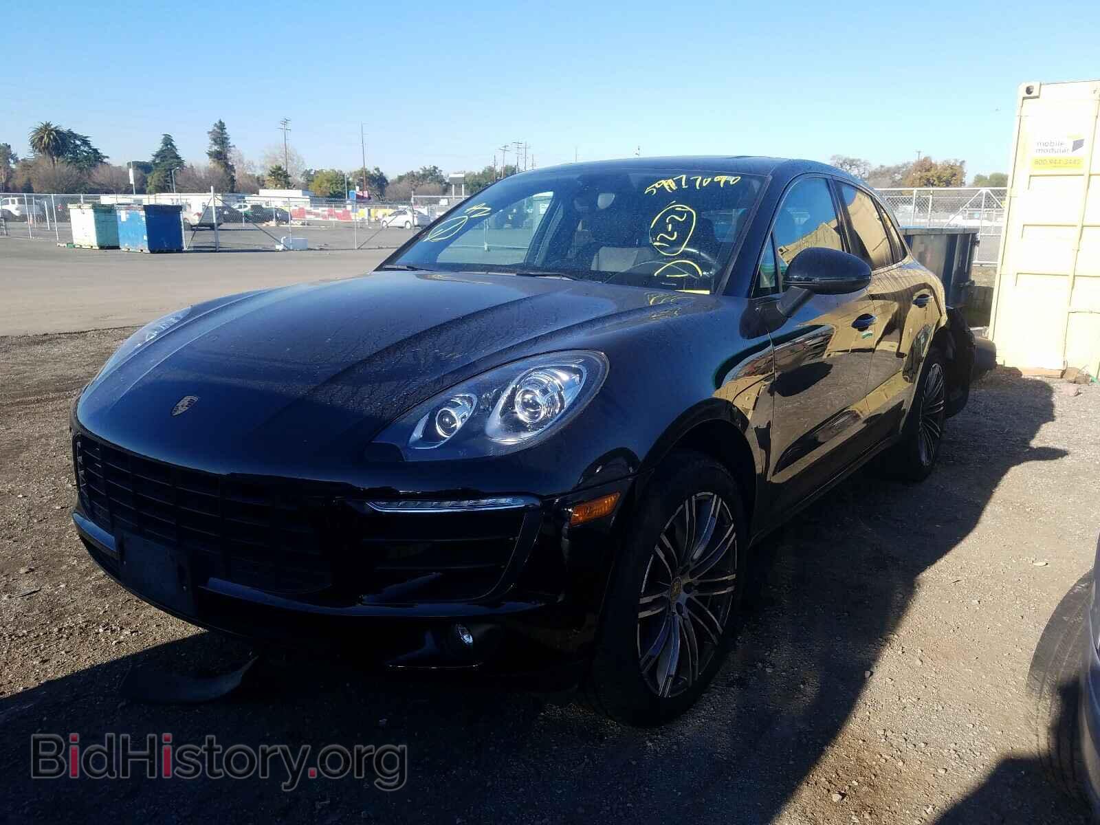 2016 PORSCHE MACAN - VIN: WP1AB2A54GLB52195 - Фото 2