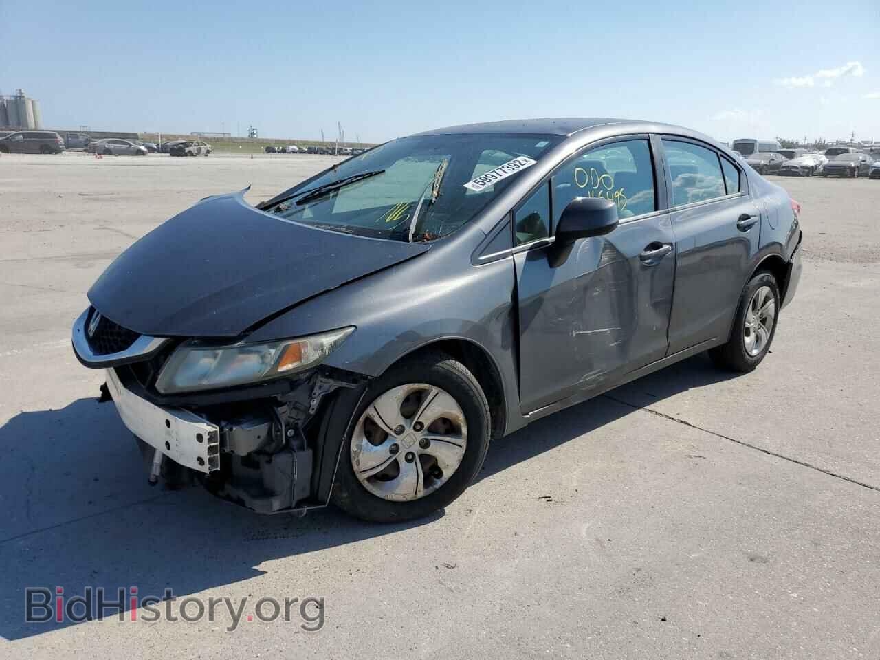 2013 HONDA CIVIC - VIN: 19XFB2F50DE058660 - Фото 2