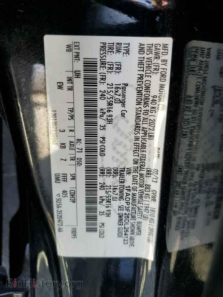 2013 FORD FOCUS - VIN: 1FADP3F25DL264123 - Photo 13