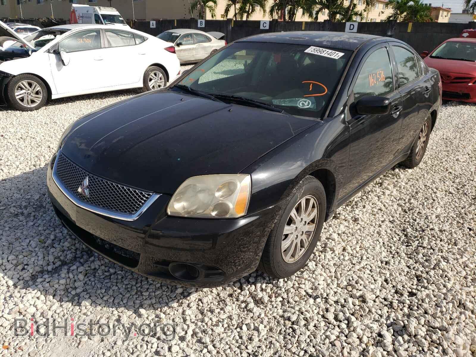 2012 MITSUBISHI GALANT - VIN: 4A32B2FF9CE018091 - Фото 2