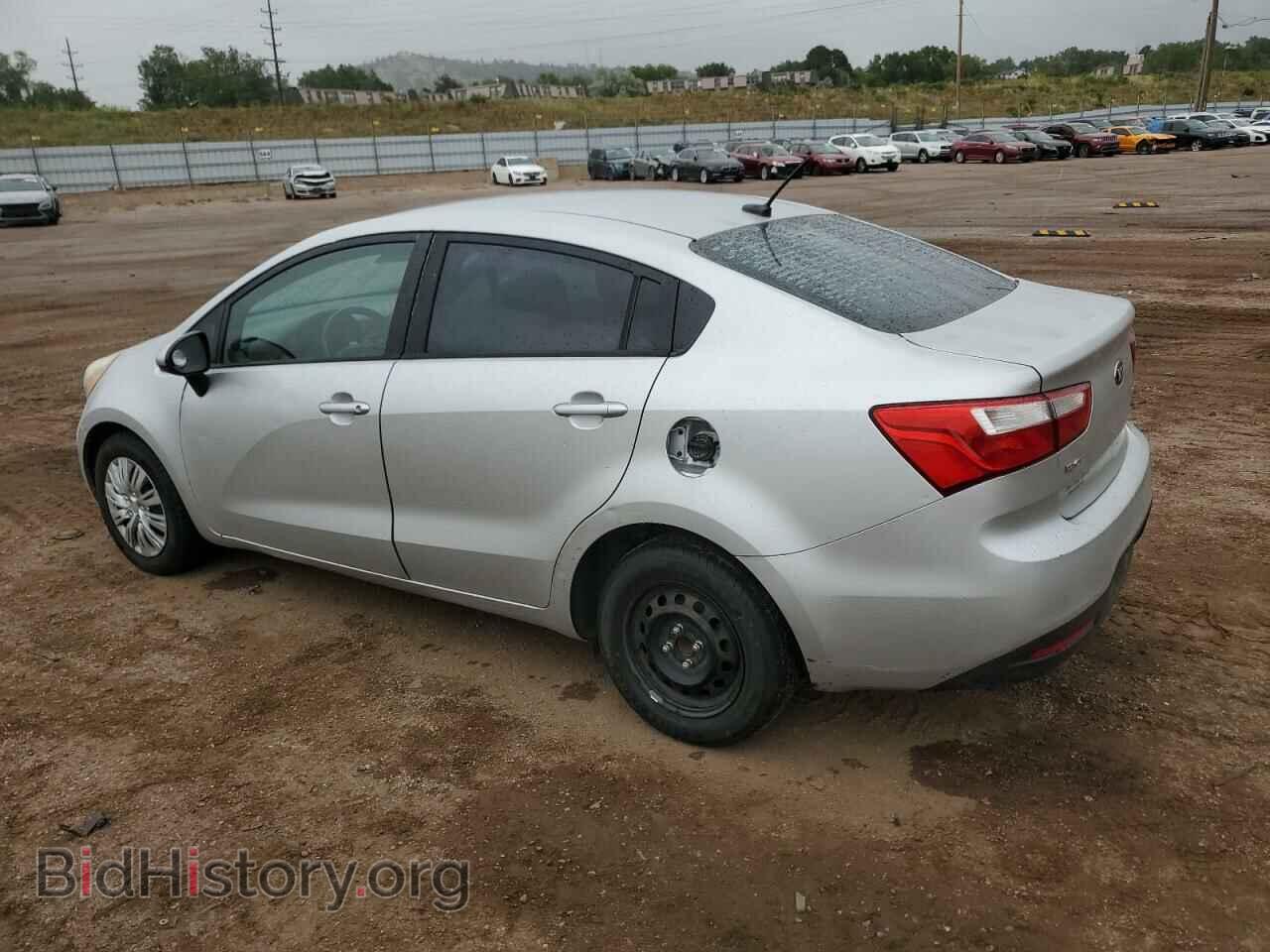 2014 KIA RIO - VIN: KNADM4A35E6353809 - Фото 2