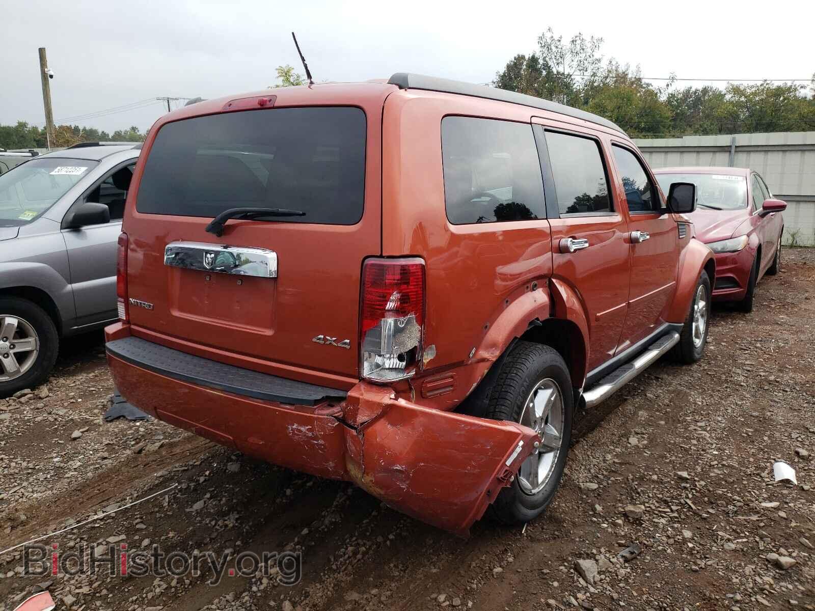 2008 DODGE NITRO - VIN: 1D8GU28K78W209413 - Фото 4