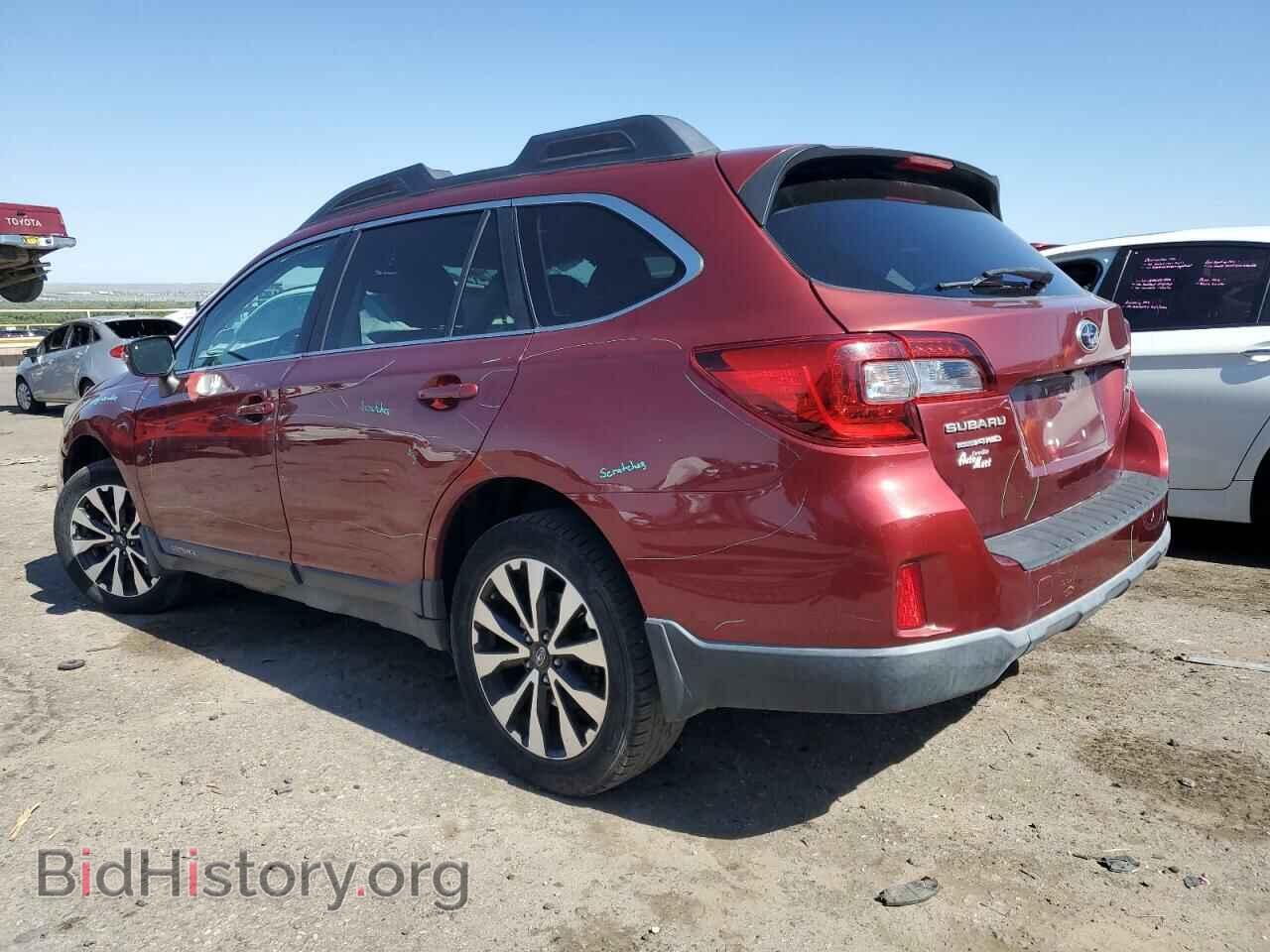 2015 SUBARU OUTBACK - VIN: 4S4BSBLC2F3203348 - Фото 2