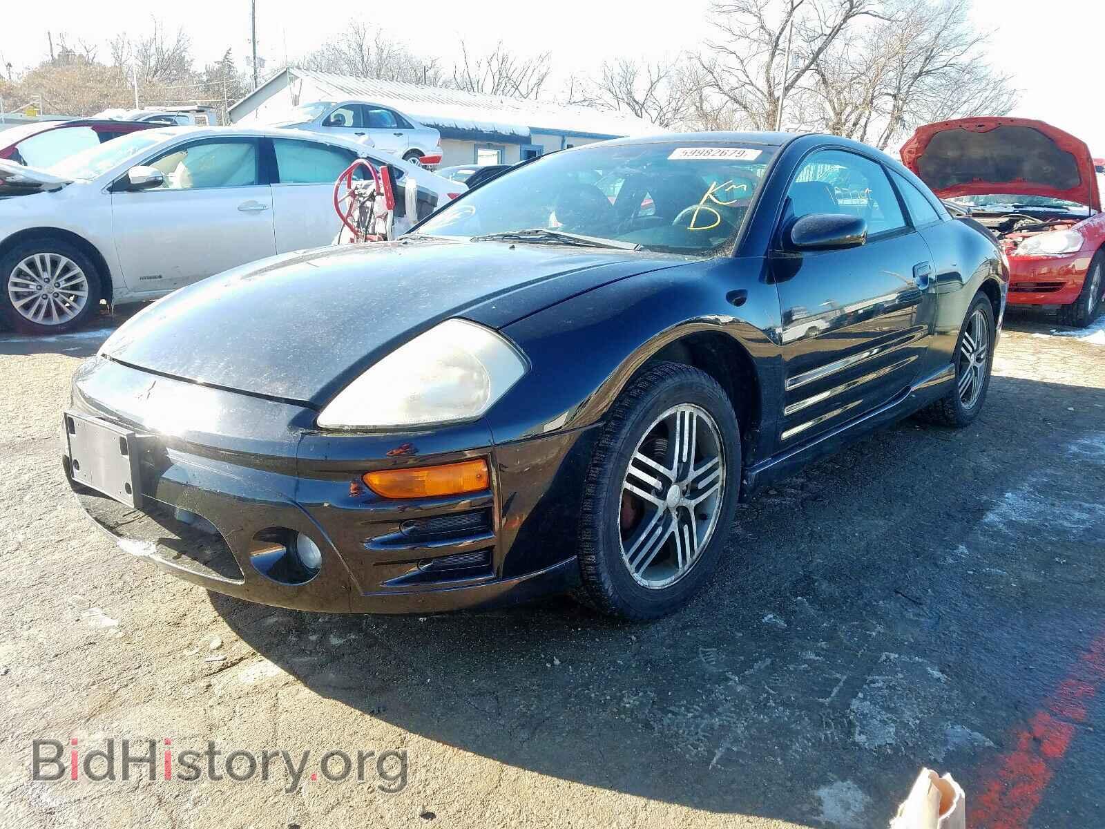 2003 MITSUBISHI ECLIPSE - VIN: 4A3AC74H53E047355 - Фото 2