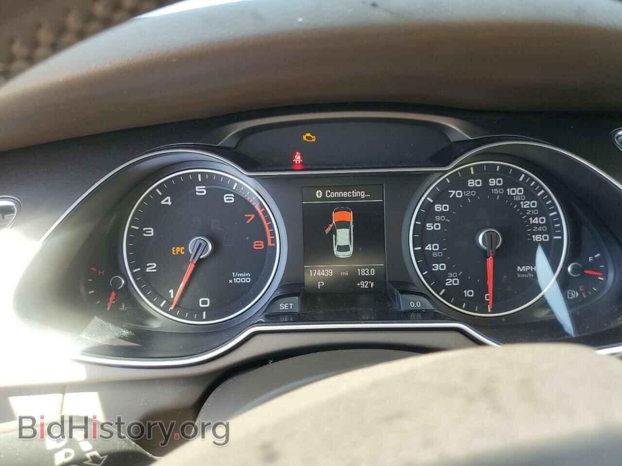 2013 AUDI A4 - VIN: WAUEFBFL2DN017597 - Фото 9