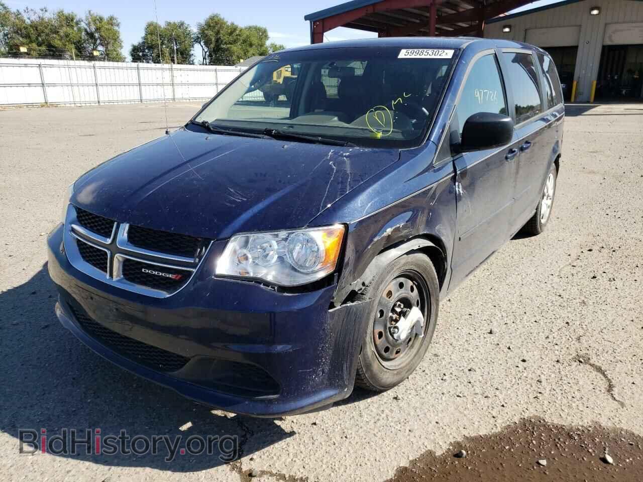 2016 DODGE CARAVAN - VIN: 2C4RDGBG0GR101845 - Фото 2