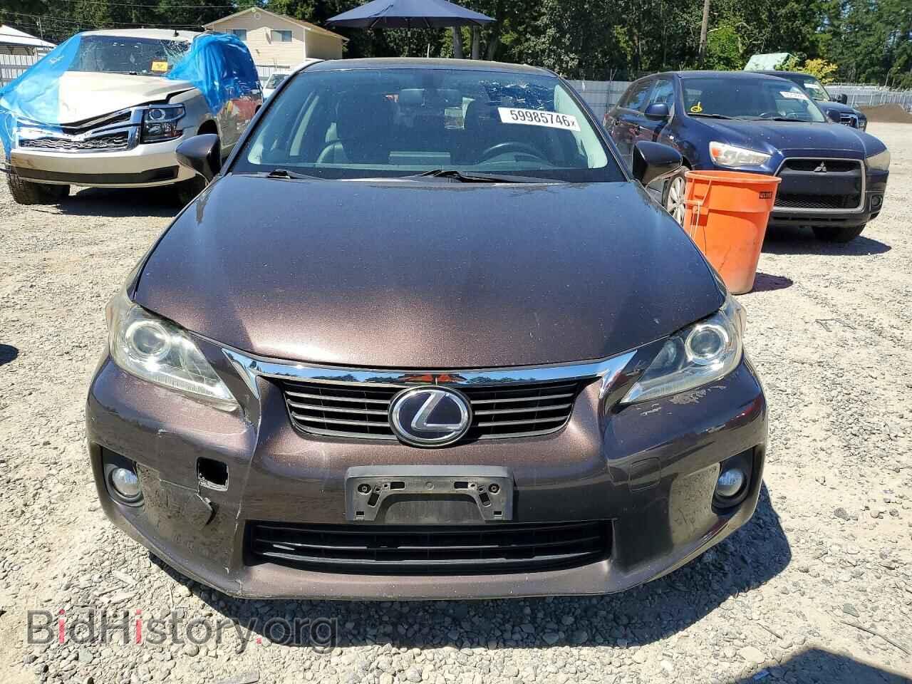 2012 LEXUS CT 200 - VIN: JTHKD5BH3C2111484 - Photo 5
