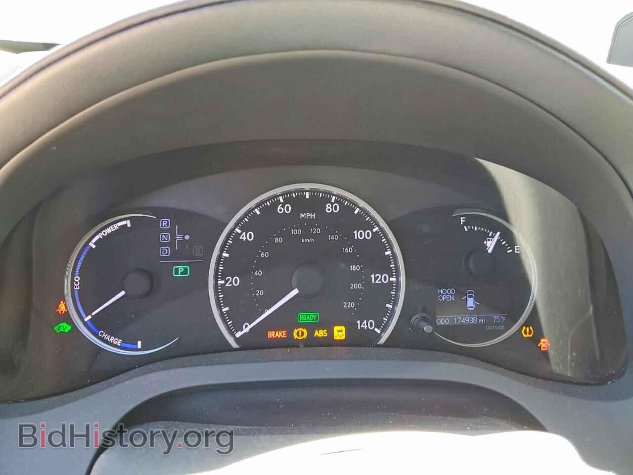 2012 LEXUS CT 200 - VIN: JTHKD5BH3C2111484 - Photo 9