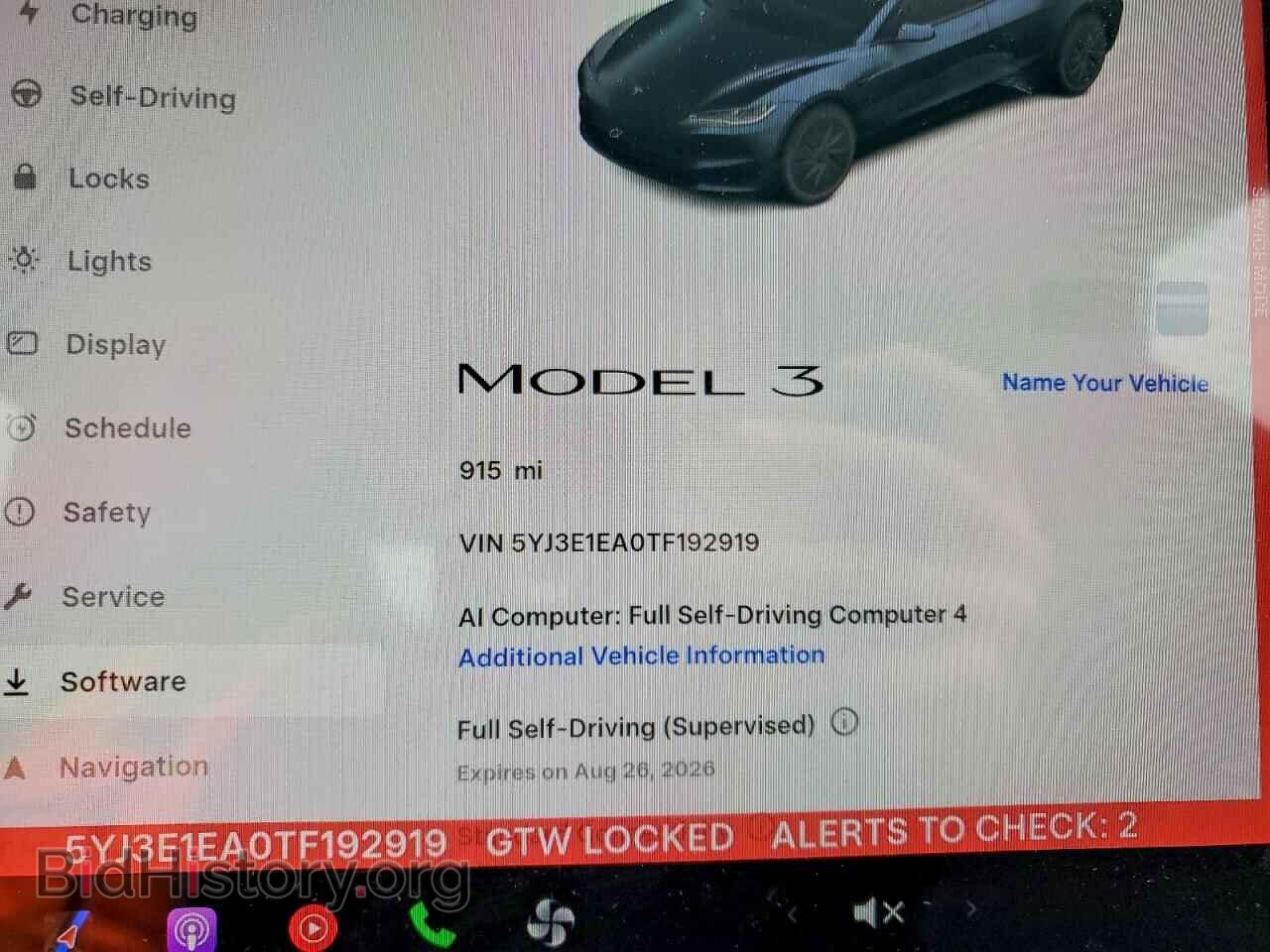 2026 TESLA MODEL 3 - VIN: 5YJ3E1EA0TF192919 - Фото 9