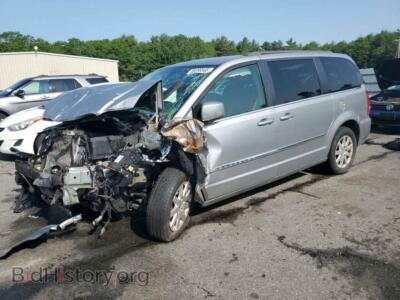 2014 Chrysler MINIVAN Touring, серебристый — VIN 2C4RC1BG3ER437342, Copart