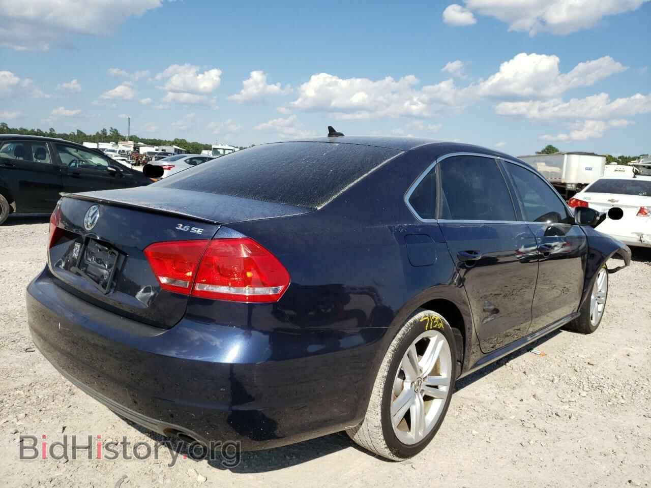 2012 VOLKSWAGEN PASSAT - VIN: 1VWBM7A3XCC077943 - Фото 4