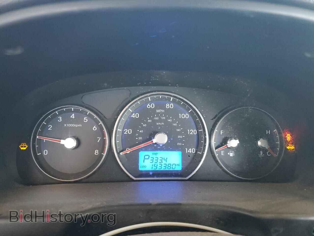 2010 HYUNDAI SANTA FE - VIN: 5NMSGDAB9AH376466 - Фото 9