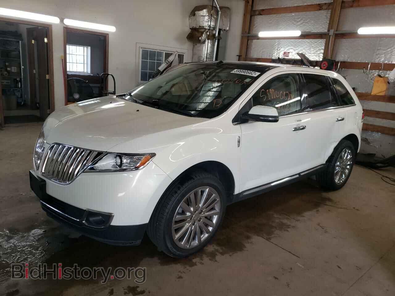 2013 LINCOLN MKX - VIN: 2LMDJ8JK3DBL01024 - Фото 2
