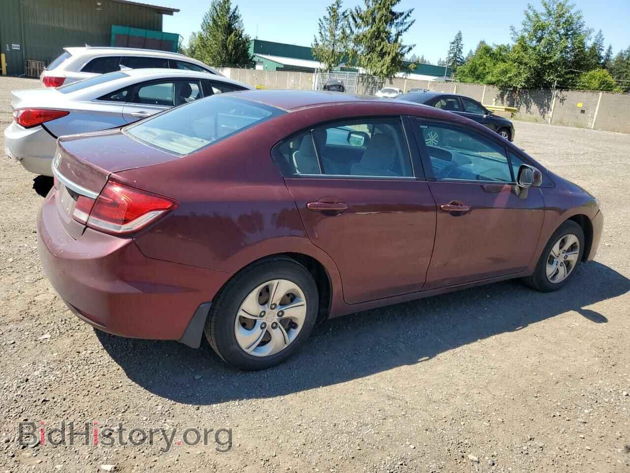 2013 HONDA CIVIC - VIN: 19XFB2F50DE293155 - Фото 3