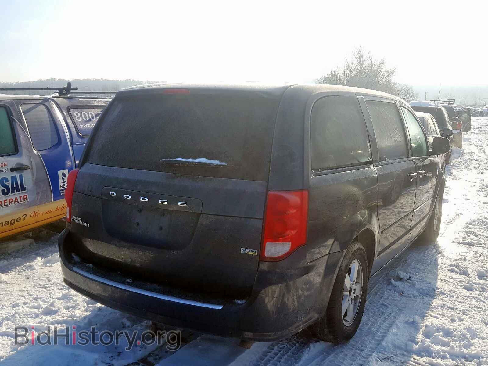 2013 DODGE CARAVAN - VIN: 2C4RDGCG3DR590705 - Фото 4