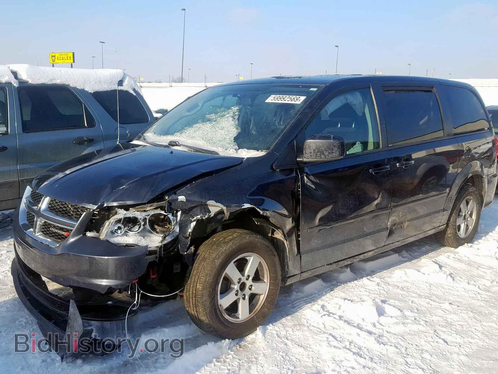 2013 DODGE CARAVAN - VIN: 2C4RDGCG3DR590705 - Фото 9