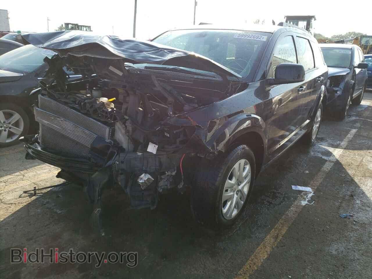 2018 DODGE JOURNEY - VIN: 3C4PDCAB5JT528965 - Фото 2