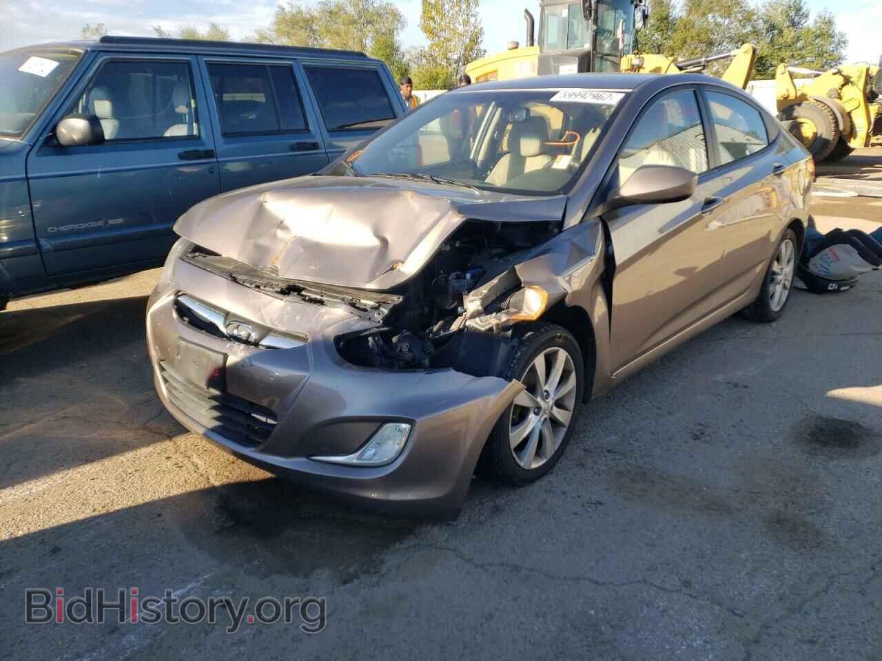 2012 HYUNDAI ACCENT - VIN: KMHCU4AE4CU080415 - Фото 2