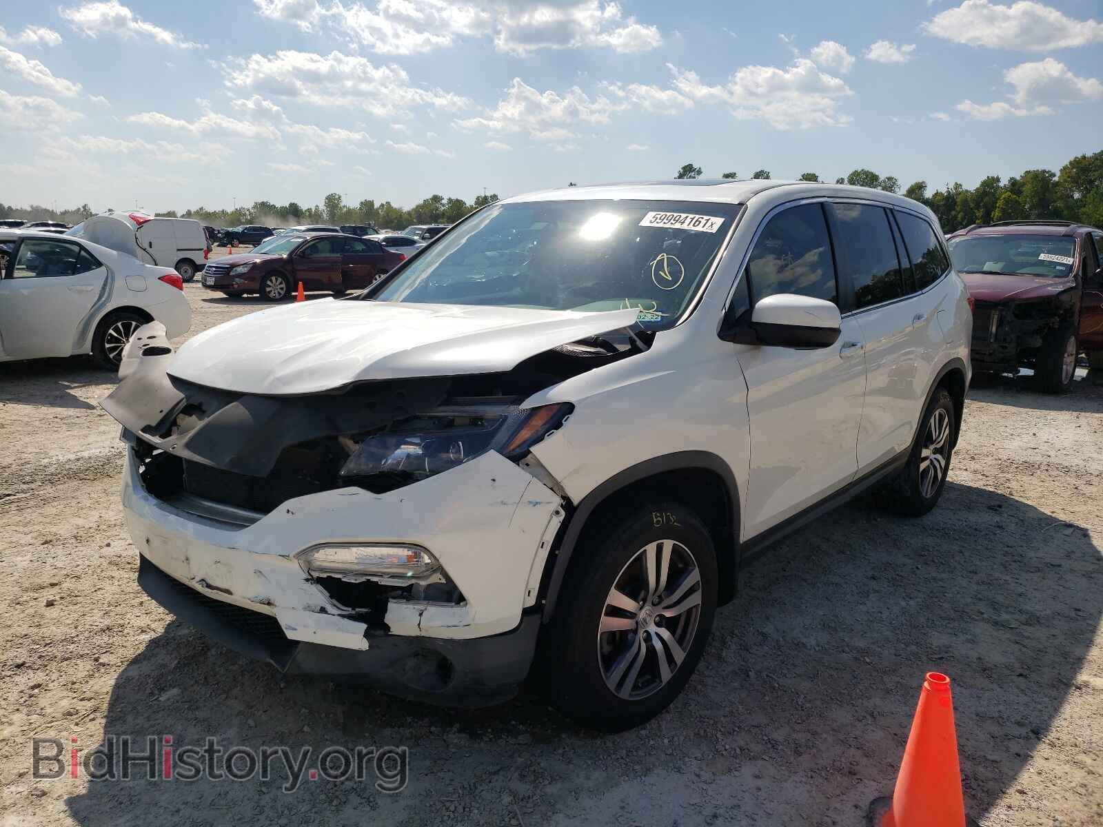 2017 HONDA PILOT - VIN: 5FNYF6H74HB004510 - Фото 2