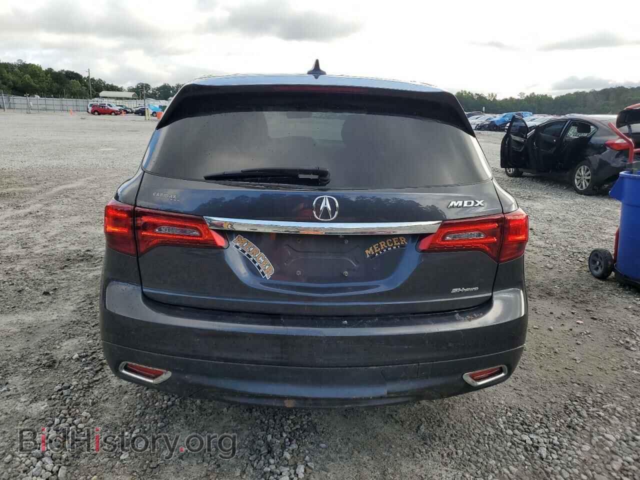 2016 ACURA MDX - VIN: 5FRYD4H25GB044753 - Фото 6