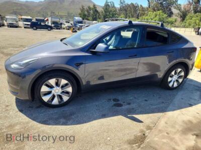 2023 Tesla MODEL Y, gray — VIN 7SAYGDEEXPF928052, Copart