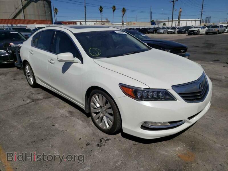 2014 Acura RLX RLX Tech (VIN JH4KC1F57EC003572) — фото 1 из 10, Copart, повреждение: задняя часть