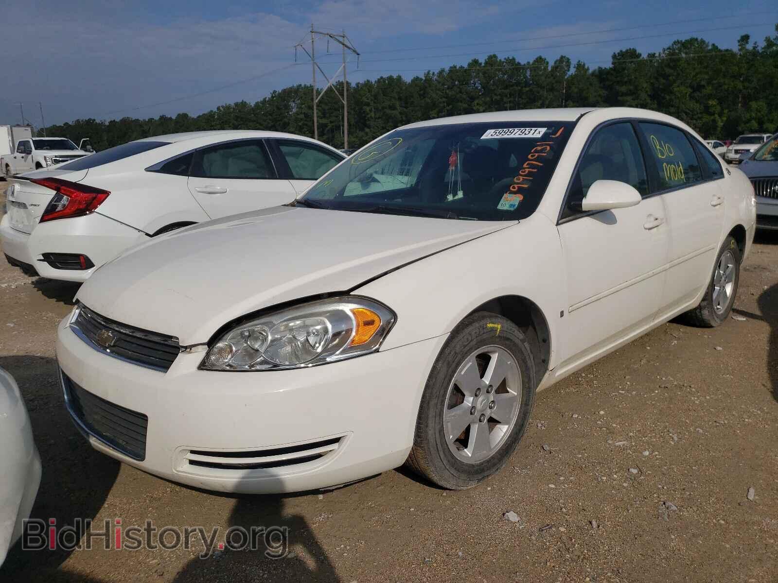 2007 CHEVROLET IMPALA - VIN: 2G1WT58K879330028 - Фото 2